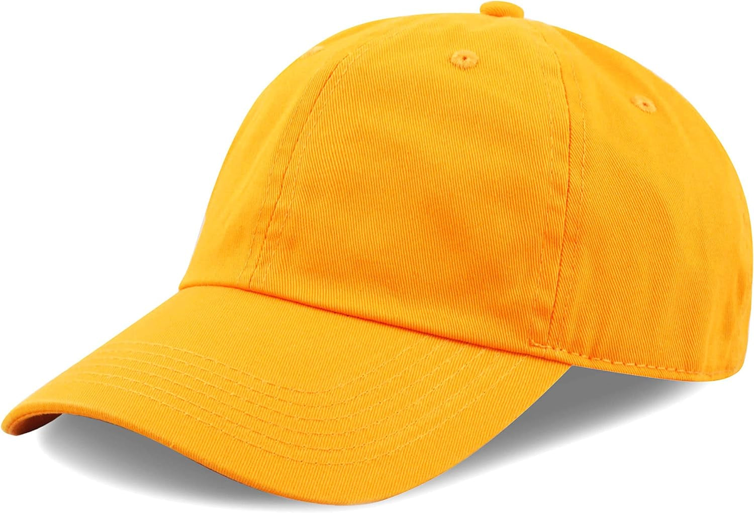 Stylish Baseball Dad Hat for Men & Women - Washed Cotton & Denim, UPF 50+ Cap for Running & Golf