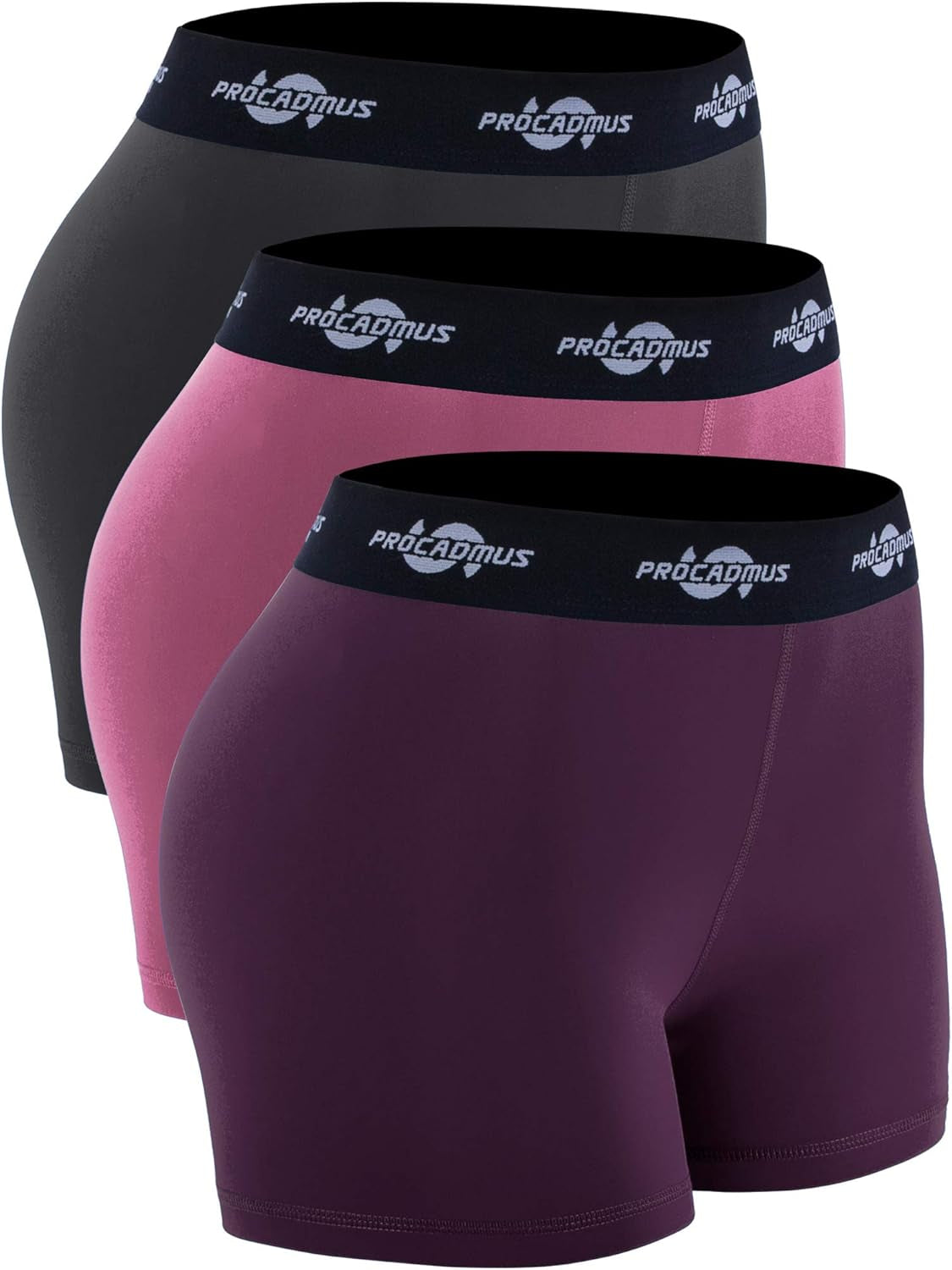 Pro Women's 3" Compression Spandex Volleyball Shorts - Ultimate Comfort & Performance