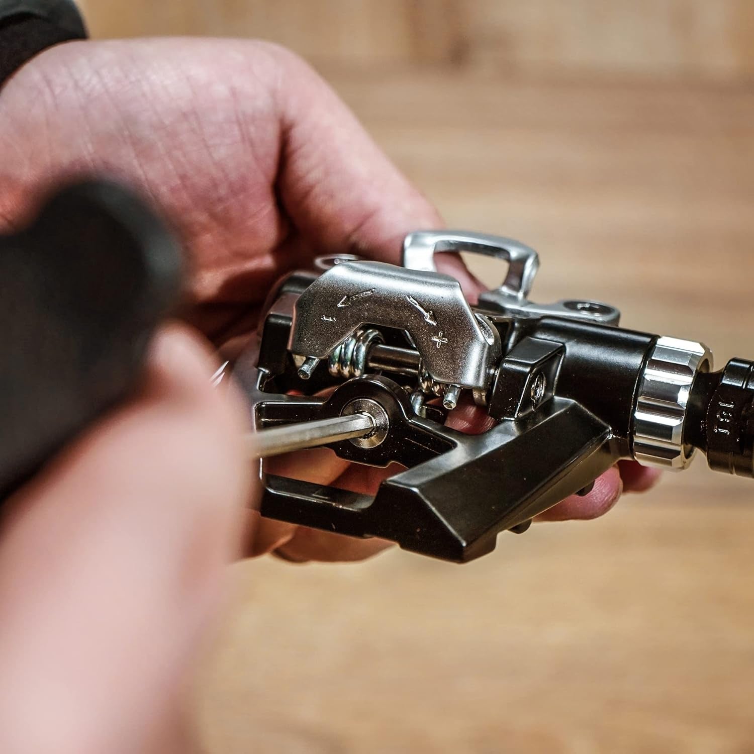 Versatile Dual Function Clipless Pedals for Shimano SPD - Ideal for Mountain, Touring, and Road Bikes