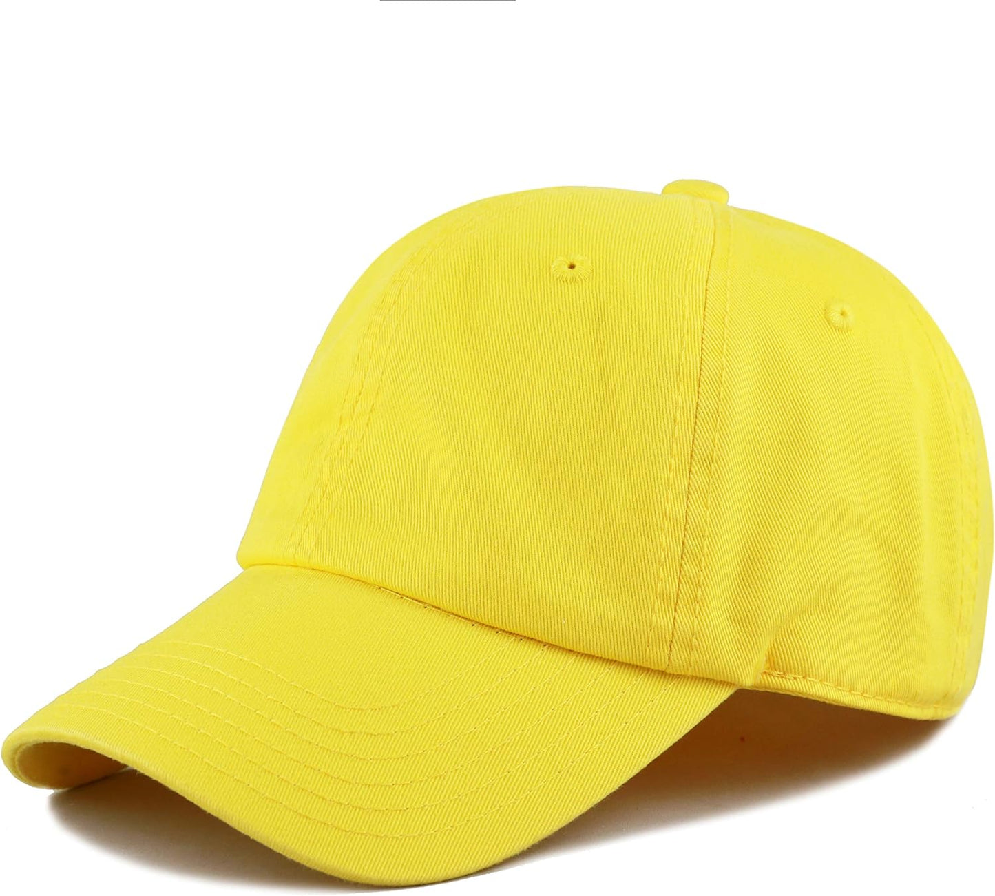 Stylish Baseball Dad Hat for Men & Women - Washed Cotton & Denim, UPF 50+ Cap for Running & Golf