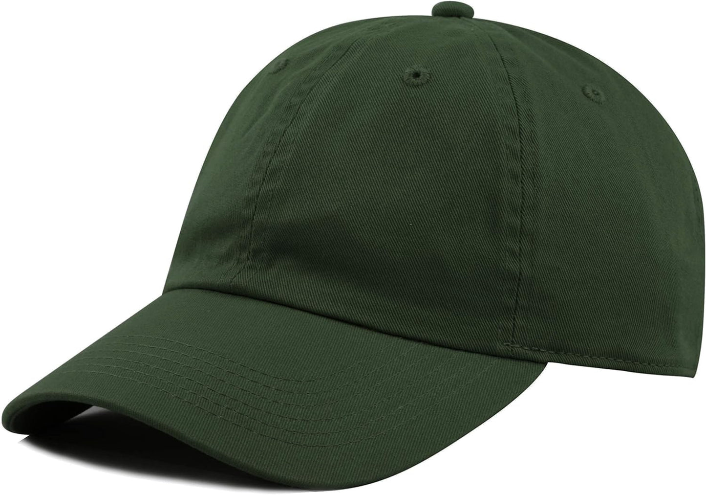 Stylish Baseball Dad Hat for Men & Women - Washed Cotton & Denim, UPF 50+ Cap for Running & Golf