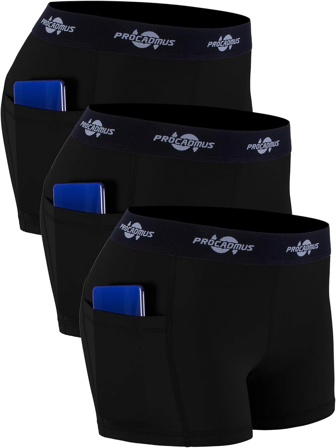 Pro Women's 3" Compression Spandex Volleyball Shorts - Ultimate Comfort & Performance