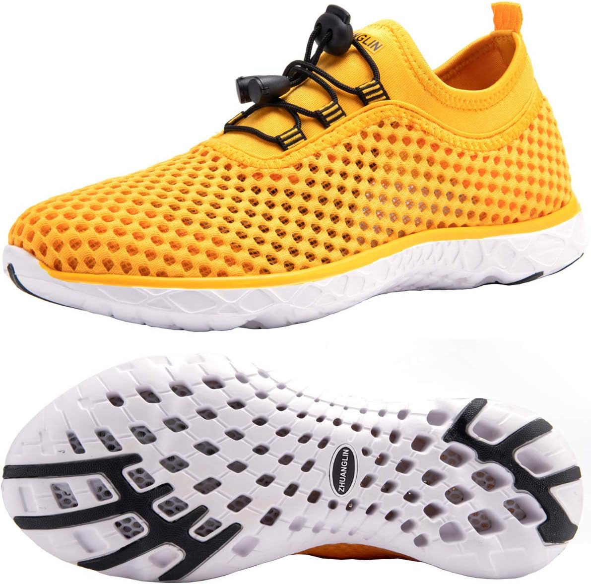 Quick-Dry Aqua Water Shoes for Women - 3-Second Drainage & All-Terrain Versatility for Swimming, Hiking, and Yoga