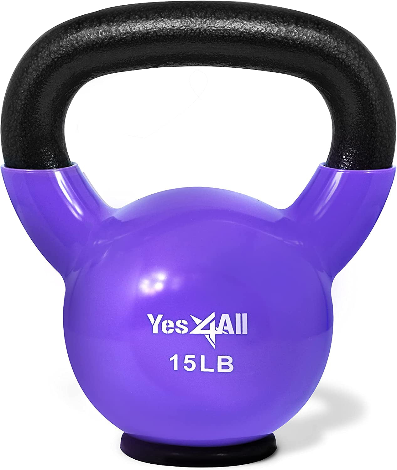 Versatile Rubber Base Kettlebell Set for Women - Strength Training Weights (10-65 Lbs)