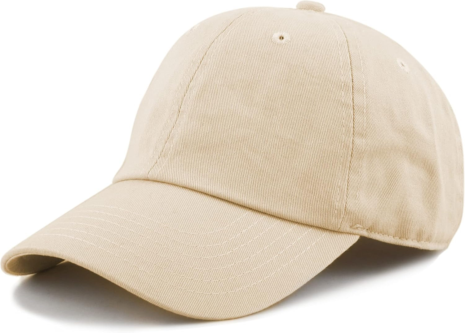 Stylish Baseball Dad Hat for Men & Women - Washed Cotton & Denim, UPF 50+ Cap for Running & Golf