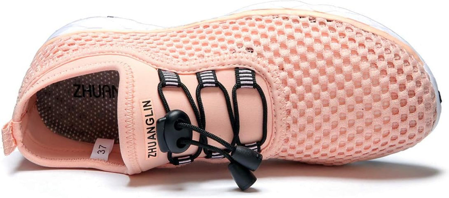 Quick-Dry Aqua Water Shoes for Women - 3-Second Drainage & All-Terrain Versatility for Swimming, Hiking, and Yoga