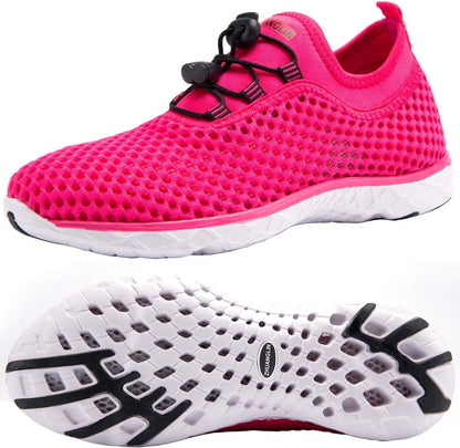 Quick-Dry Aqua Water Shoes for Women - 3-Second Drainage & All-Terrain Versatility for Swimming, Hiking, and Yoga