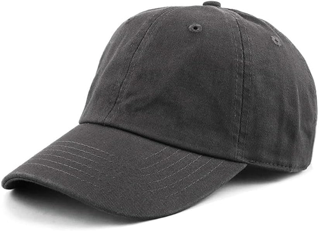 Stylish Baseball Dad Hat for Men & Women - Washed Cotton & Denim, UPF 50+ Cap for Running & Golf