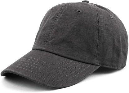 Stylish Baseball Dad Hat for Men & Women - Washed Cotton & Denim, UPF 50+ Cap for Running & Golf