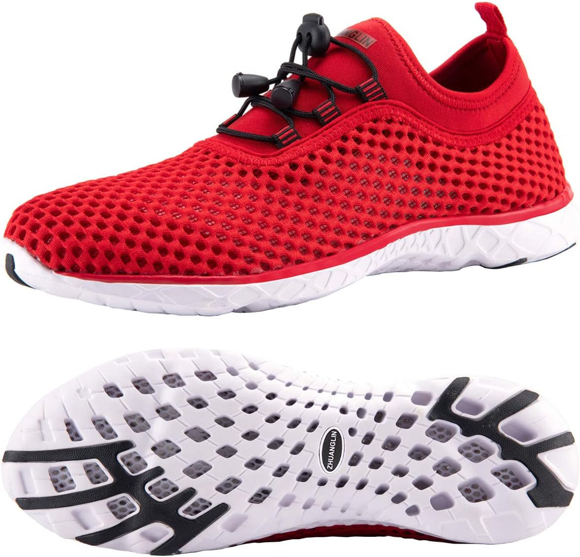 Quick-Dry Aqua Water Shoes for Women - 3-Second Drainage & All-Terrain Versatility for Swimming, Hiking, and Yoga