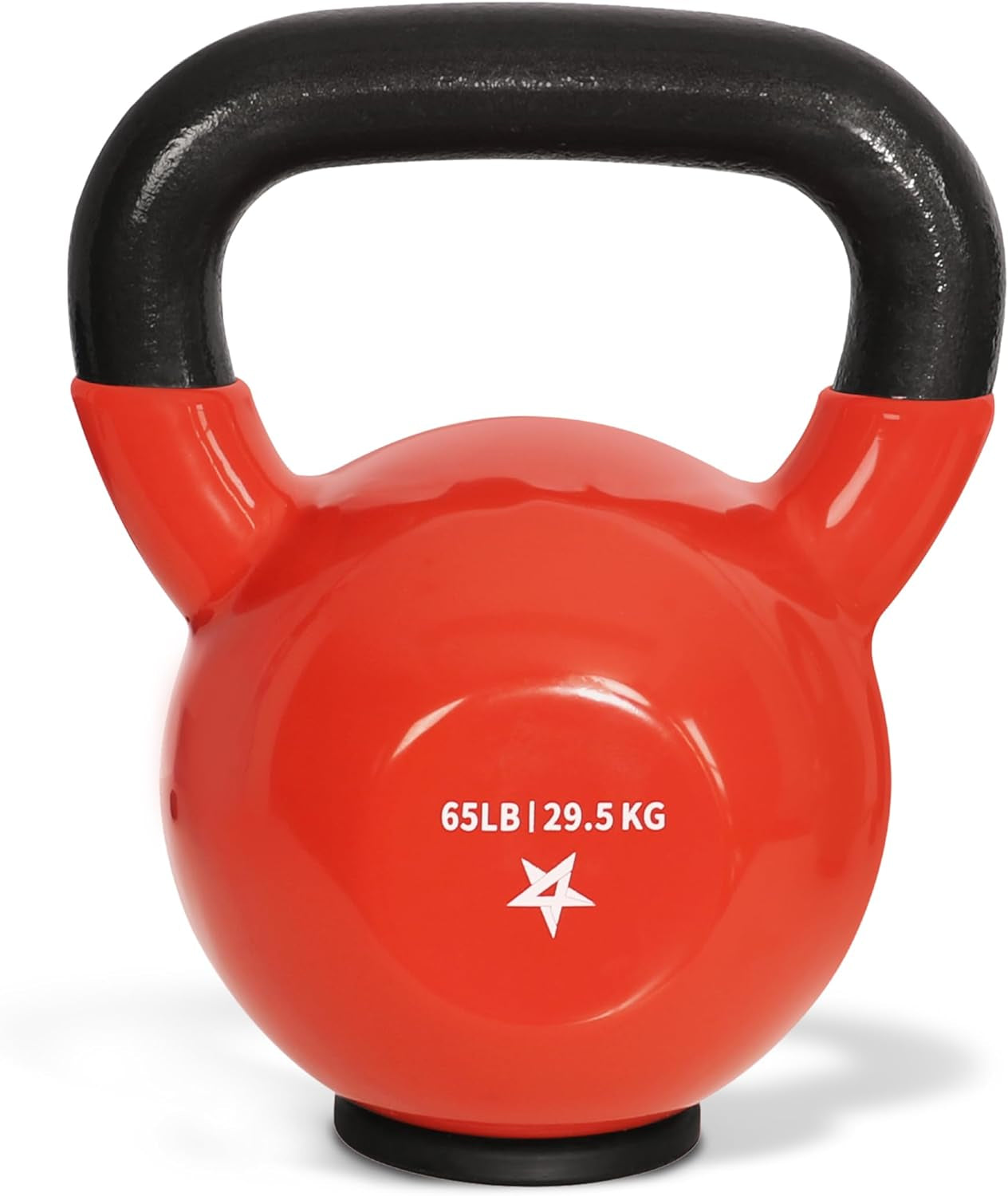Versatile Rubber Base Kettlebell Set for Women - Strength Training Weights (10-65 Lbs)