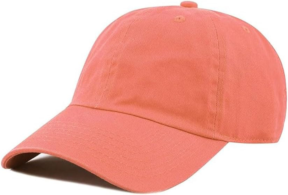 Stylish Baseball Dad Hat for Men & Women - Washed Cotton & Denim, UPF 50+ Cap for Running & Golf