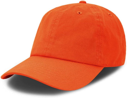 Stylish Baseball Dad Hat for Men & Women - Washed Cotton & Denim, UPF 50+ Cap for Running & Golf
