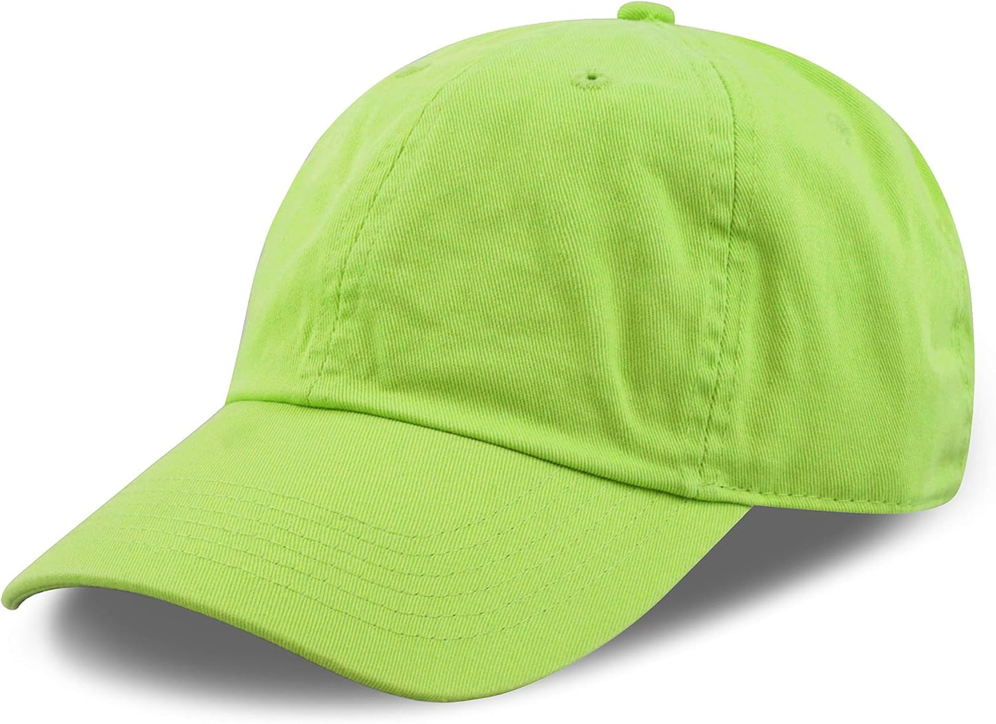 Stylish Baseball Dad Hat for Men & Women - Washed Cotton & Denim, UPF 50+ Cap for Running & Golf