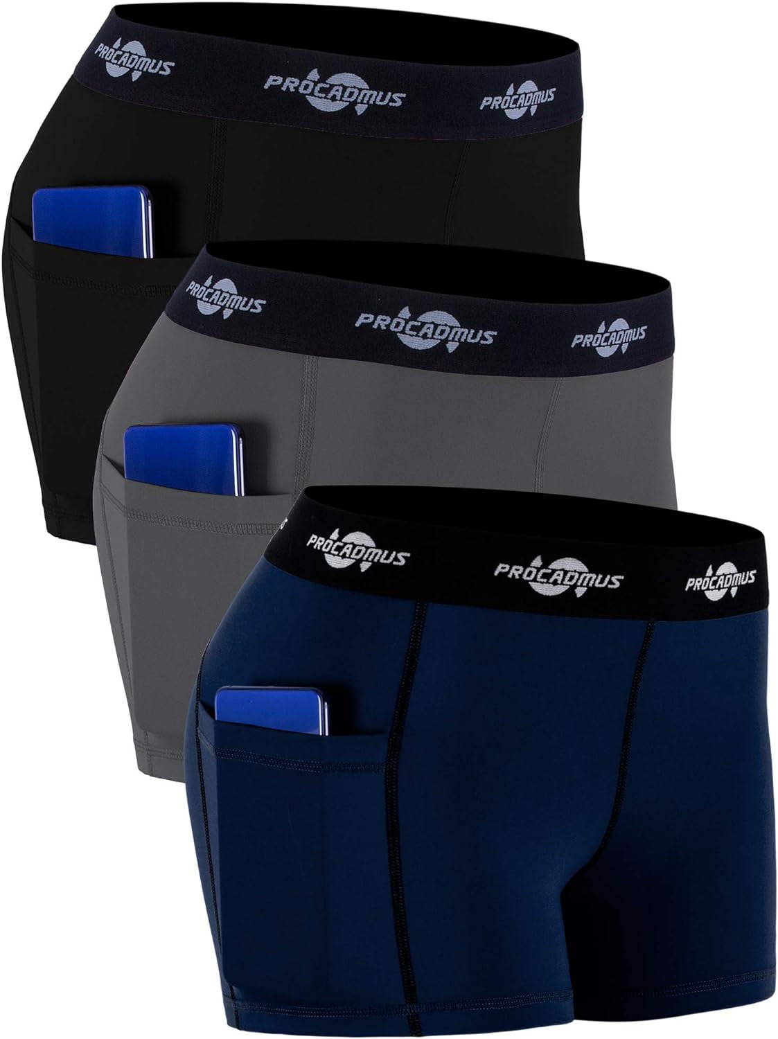 Pro Women's 3" Compression Spandex Volleyball Shorts - Ultimate Comfort & Performance