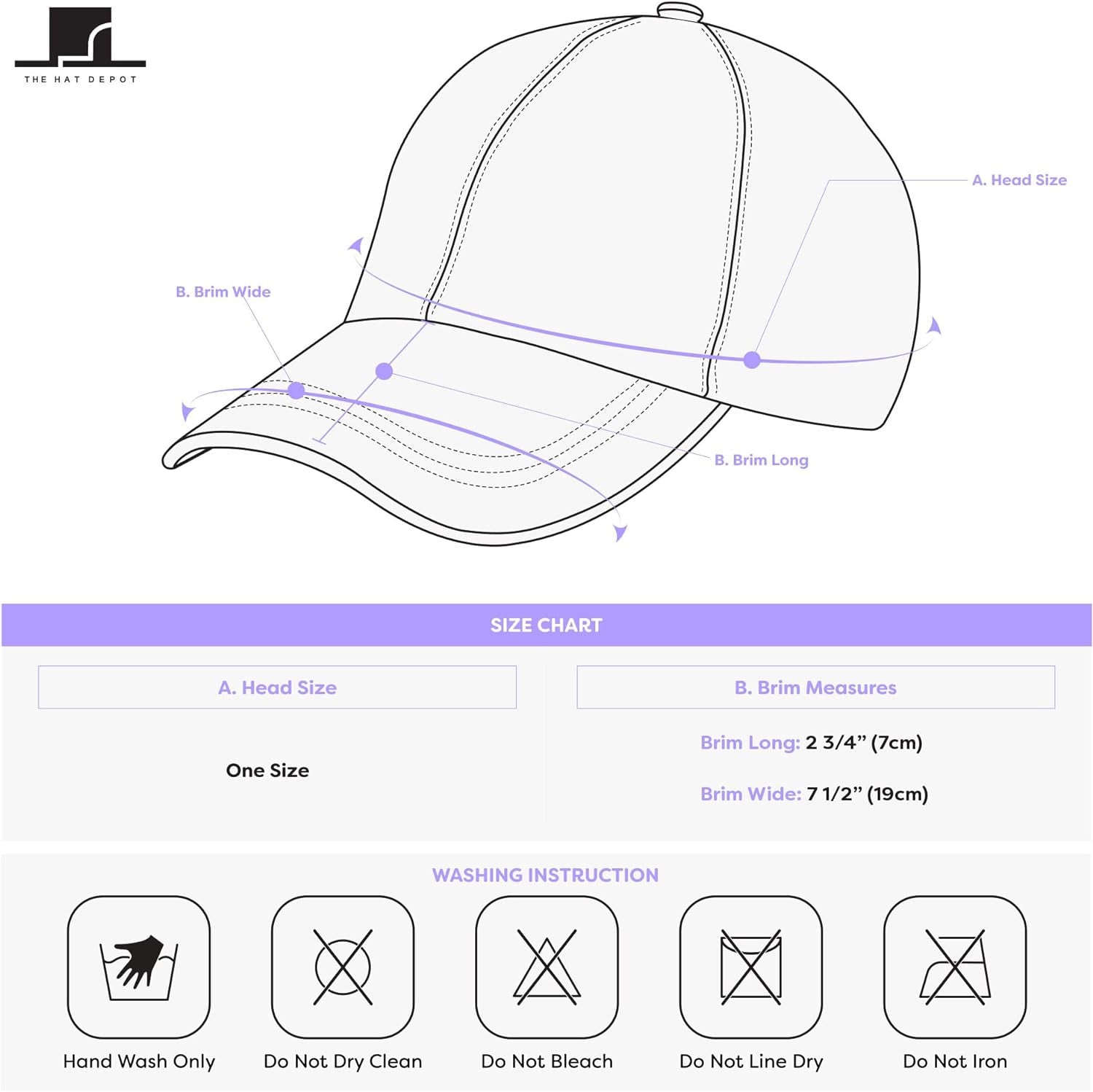 Stylish Baseball Dad Hat for Men & Women - Washed Cotton & Denim, UPF 50+ Cap for Running & Golf