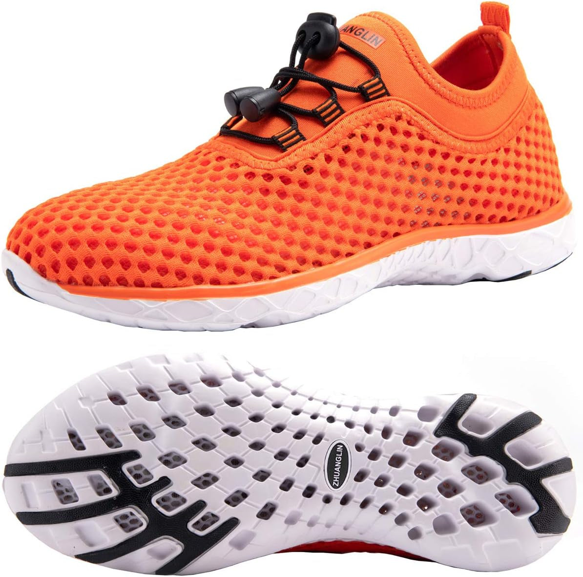 Quick-Dry Aqua Water Shoes for Women - 3-Second Drainage & All-Terrain Versatility for Swimming, Hiking, and Yoga