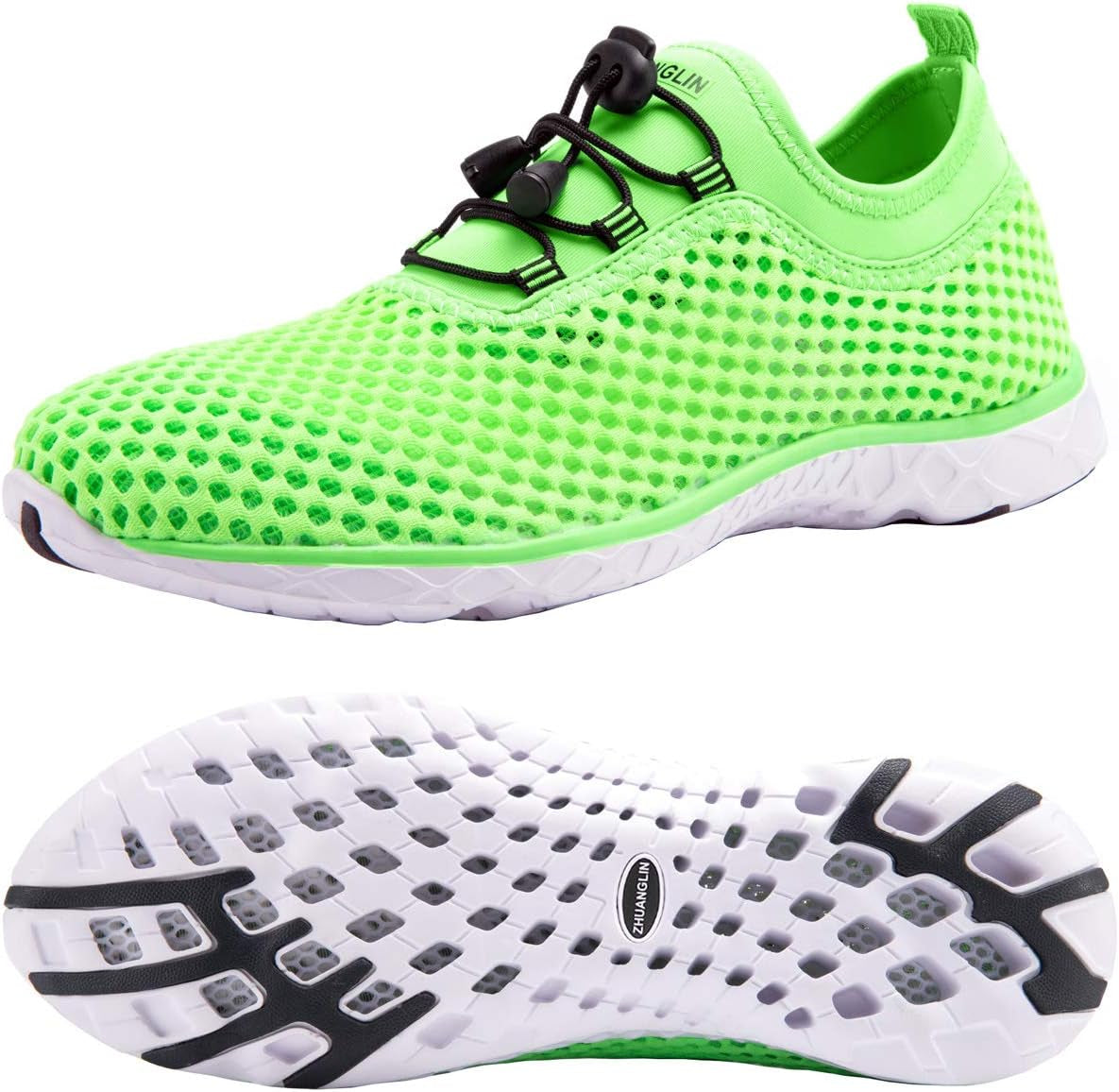Quick-Dry Aqua Water Shoes for Women - 3-Second Drainage & All-Terrain Versatility for Swimming, Hiking, and Yoga