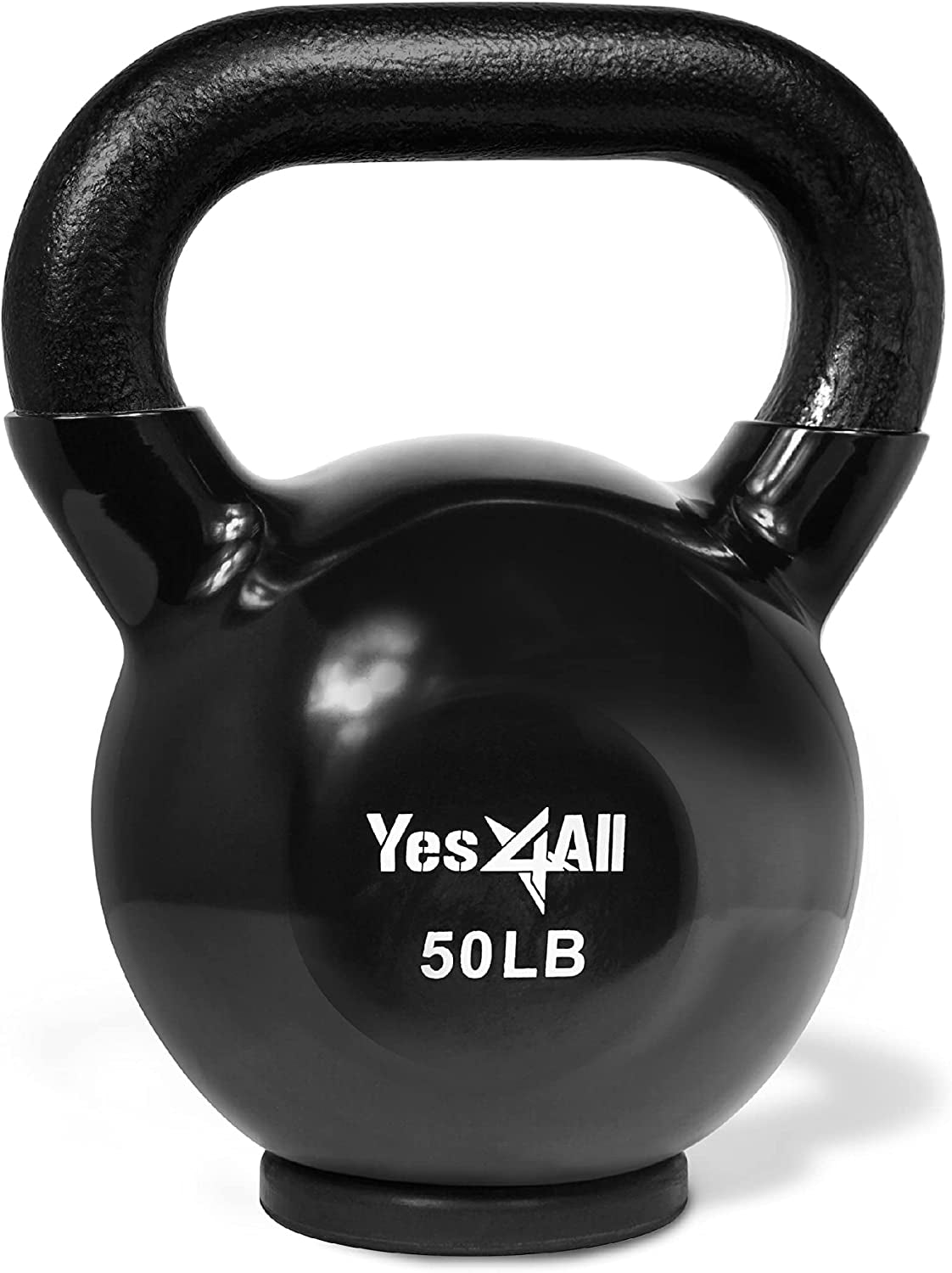 Versatile Rubber Base Kettlebell Set for Women - Strength Training Weights (10-65 Lbs)