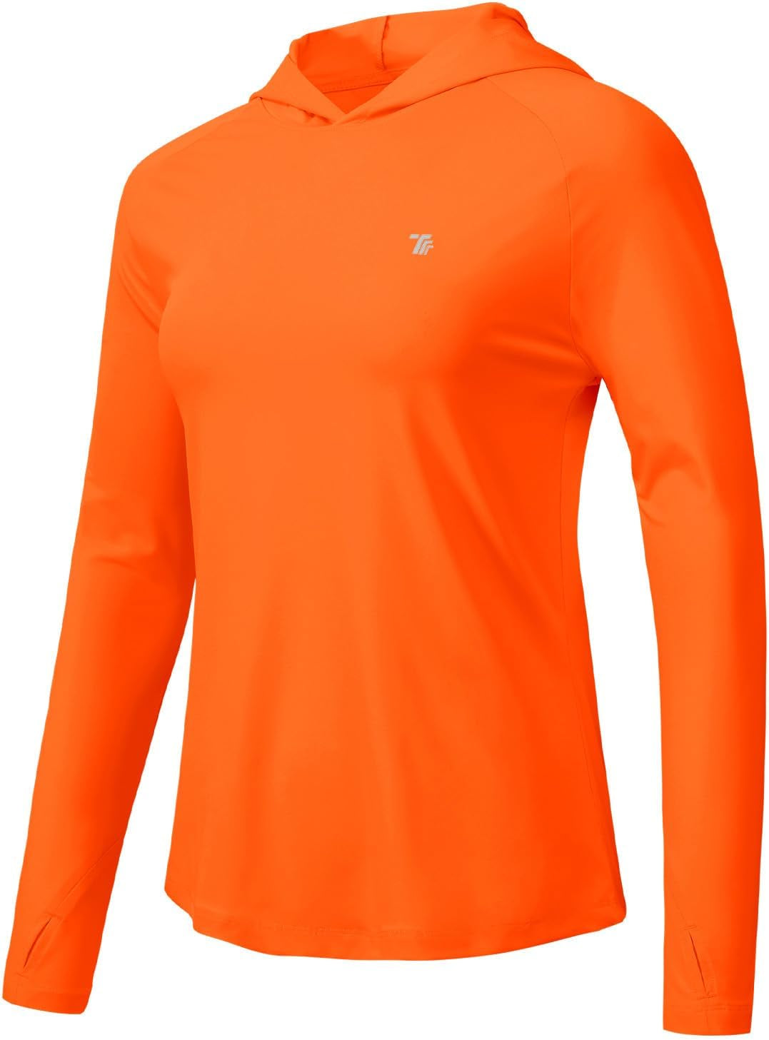 Lightweight Women's UPF 50+ Sun Protection Hoodie - Long Sleeve UV Fishing & Hiking Shirt