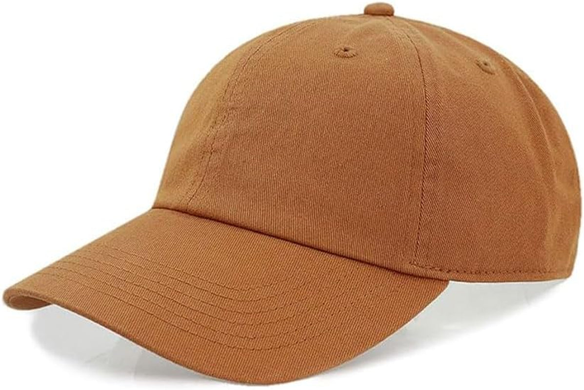 Stylish Baseball Dad Hat for Men & Women - Washed Cotton & Denim, UPF 50+ Cap for Running & Golf
