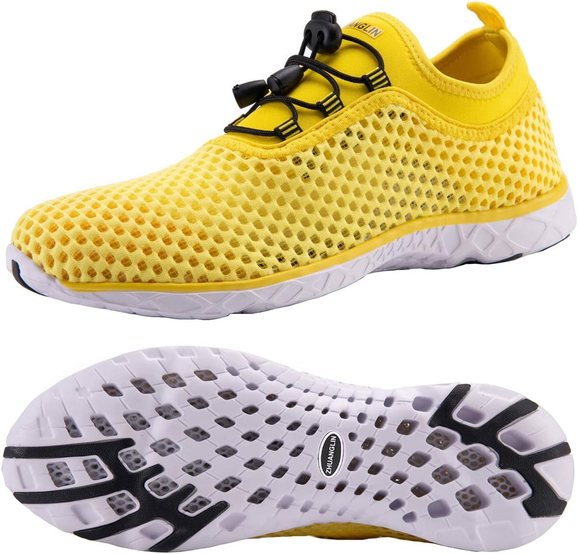 Quick-Dry Aqua Water Shoes for Women - 3-Second Drainage & All-Terrain Versatility for Swimming, Hiking, and Yoga