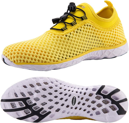 Quick-Dry Aqua Water Shoes for Women - 3-Second Drainage & All-Terrain Versatility for Swimming, Hiking, and Yoga