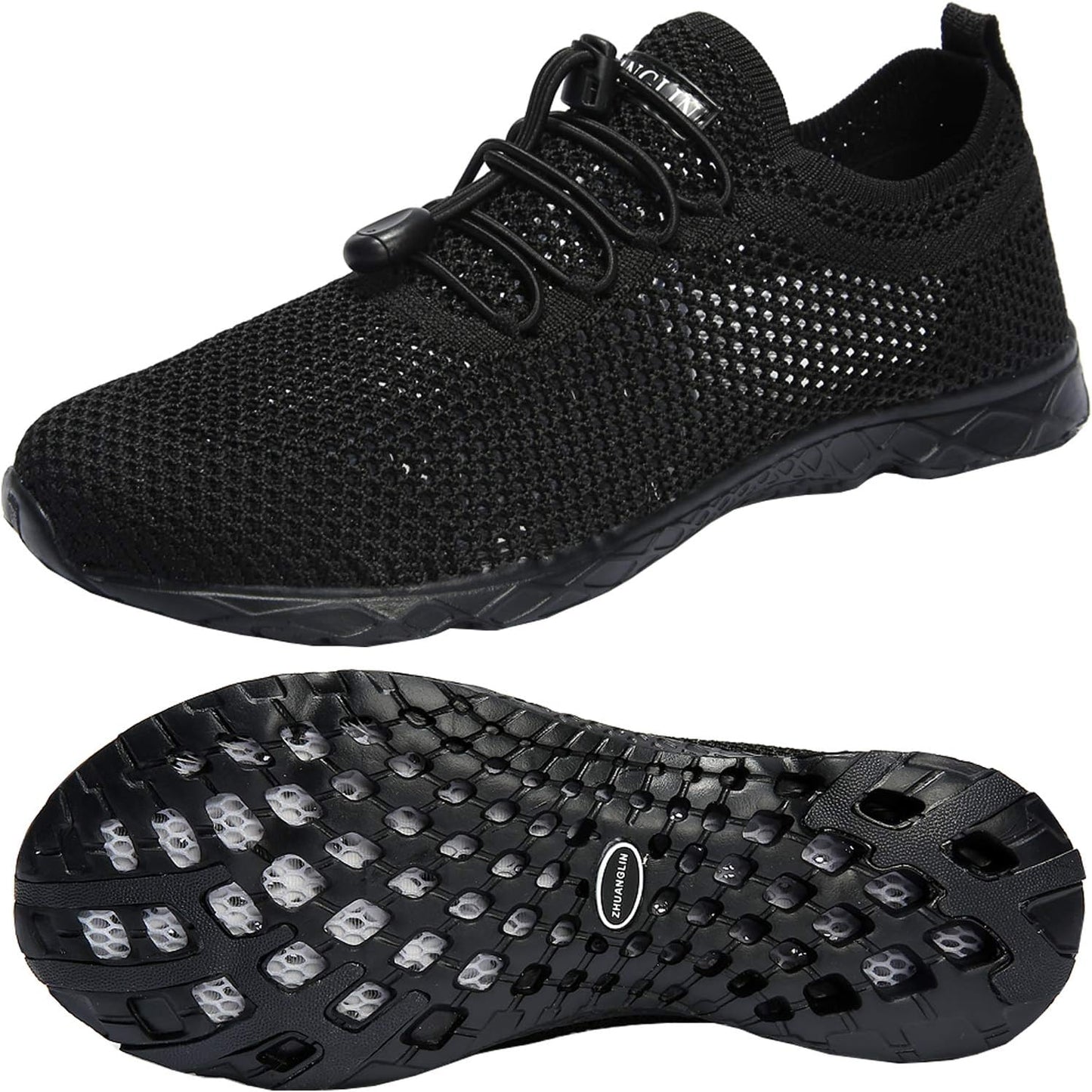 Quick-Dry Aqua Water Shoes for Women - 3-Second Drainage & All-Terrain Versatility for Swimming, Hiking, and Yoga