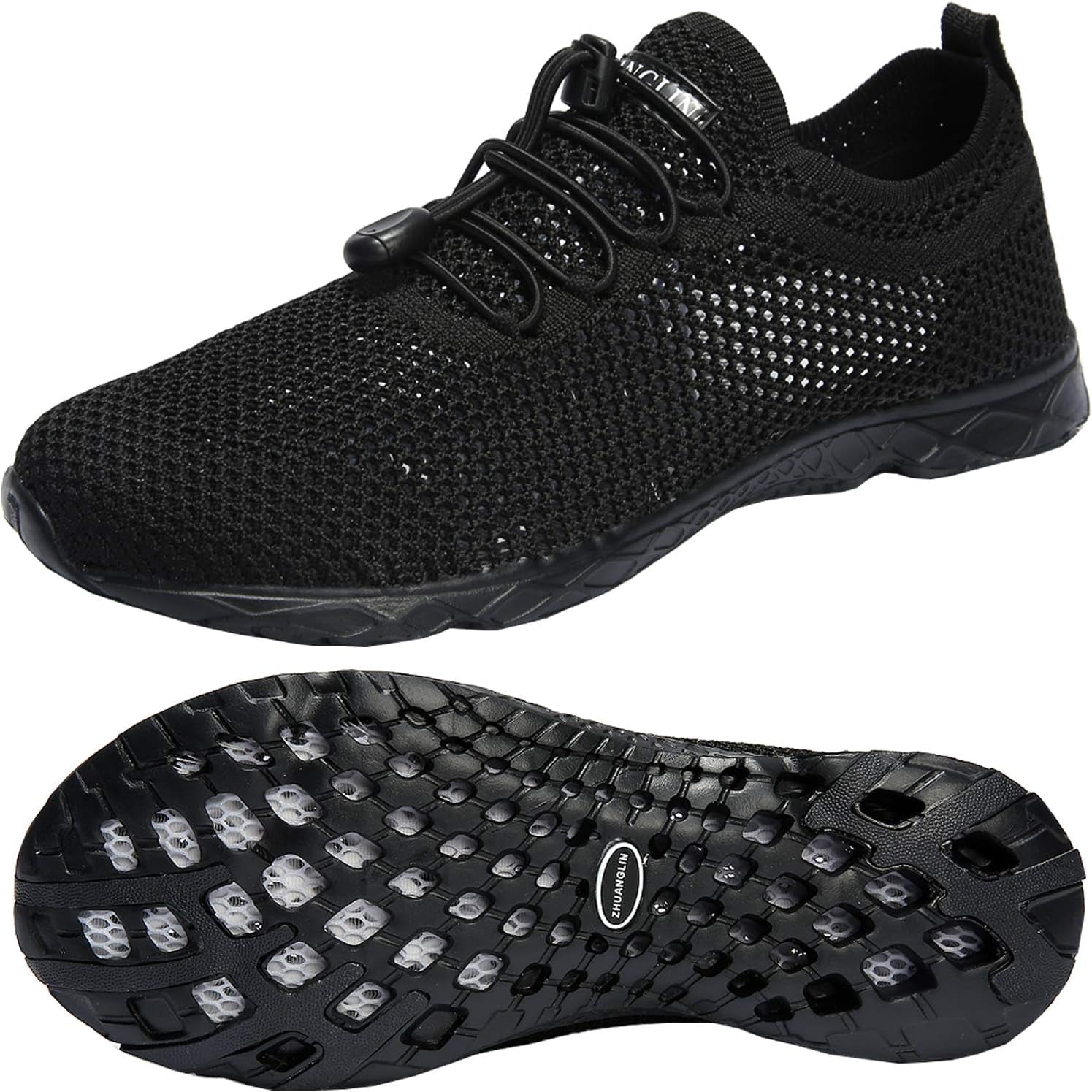 Quick-Dry Aqua Water Shoes for Women - 3-Second Drainage & All-Terrain Versatility for Swimming, Hiking, and Yoga