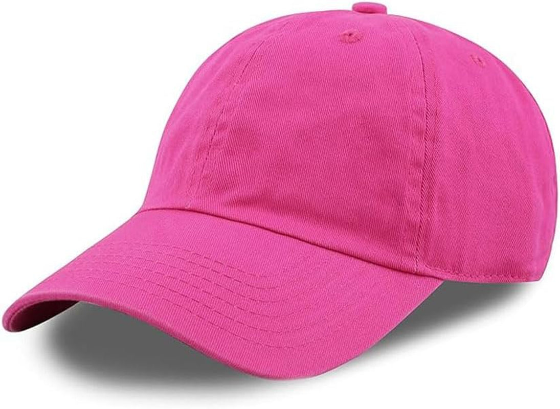 Stylish Baseball Dad Hat for Men & Women - Washed Cotton & Denim, UPF 50+ Cap for Running & Golf