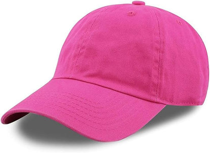 Stylish Baseball Dad Hat for Men & Women - Washed Cotton & Denim, UPF 50+ Cap for Running & Golf