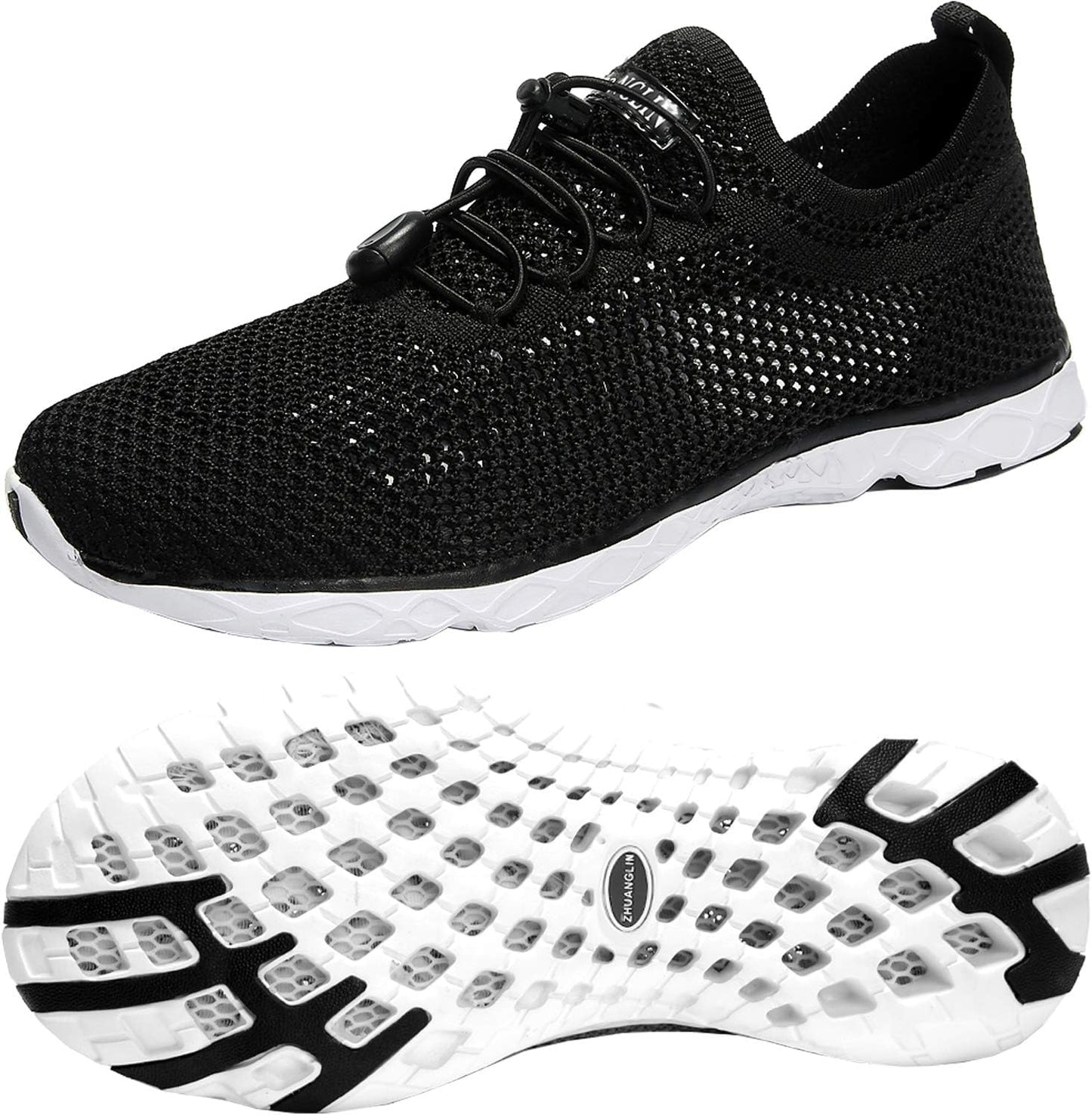 Quick-Dry Aqua Water Shoes for Women - 3-Second Drainage & All-Terrain Versatility for Swimming, Hiking, and Yoga