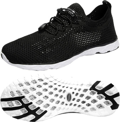 Quick-Dry Aqua Water Shoes for Women - 3-Second Drainage & All-Terrain Versatility for Swimming, Hiking, and Yoga