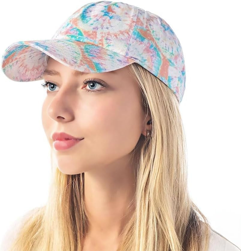 Stylish Baseball Dad Hat for Men & Women - Washed Cotton & Denim, UPF 50+ Cap for Running & Golf