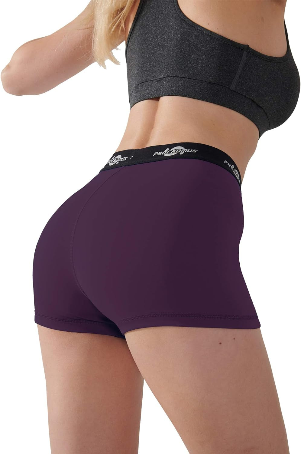 Pro Women's 3" Compression Spandex Volleyball Shorts - Ultimate Comfort & Performance