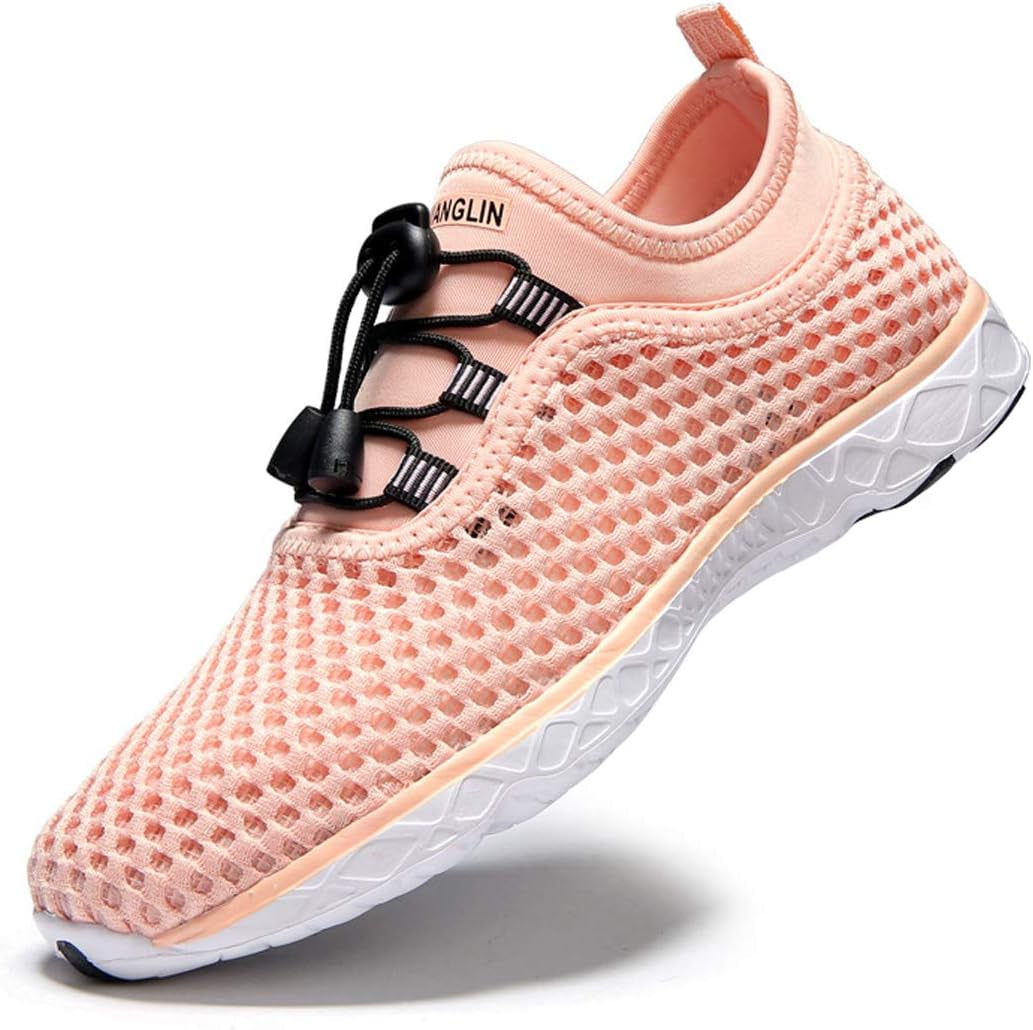 Quick-Dry Aqua Water Shoes for Women - 3-Second Drainage & All-Terrain Versatility for Swimming, Hiking, and Yoga
