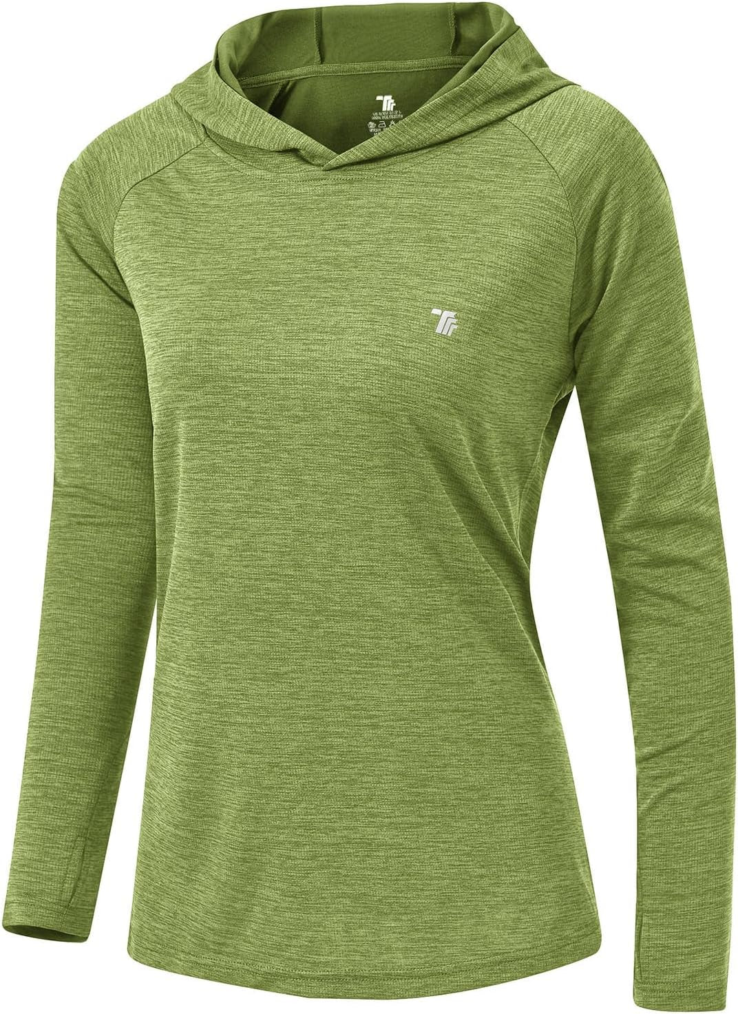 Lightweight Women's UPF 50+ Sun Protection Hoodie - Long Sleeve UV Fishing & Hiking Shirt