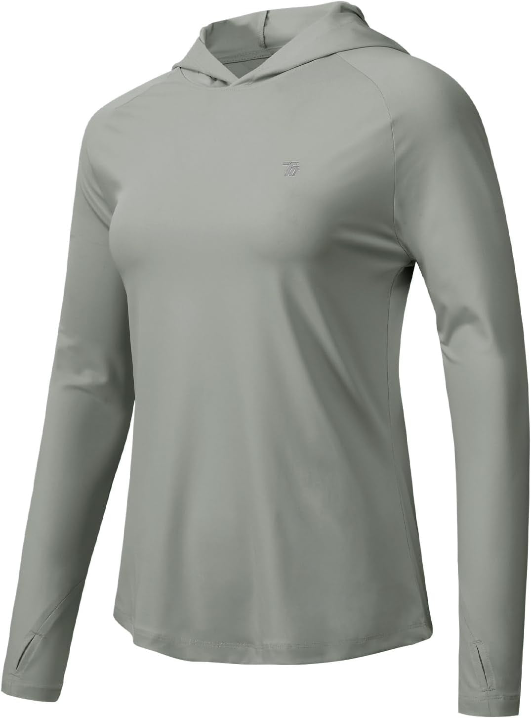 Lightweight Women's UPF 50+ Sun Protection Hoodie - Long Sleeve UV Fishing & Hiking Shirt