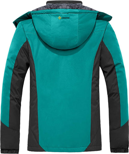 Women's Waterproof Ski & Snow Jacket - Windproof Winter Coat for Hiking & Outdoor Adventures