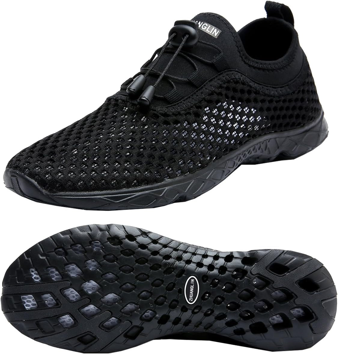 Quick-Dry Aqua Water Shoes for Women - 3-Second Drainage & All-Terrain Versatility for Swimming, Hiking, and Yoga