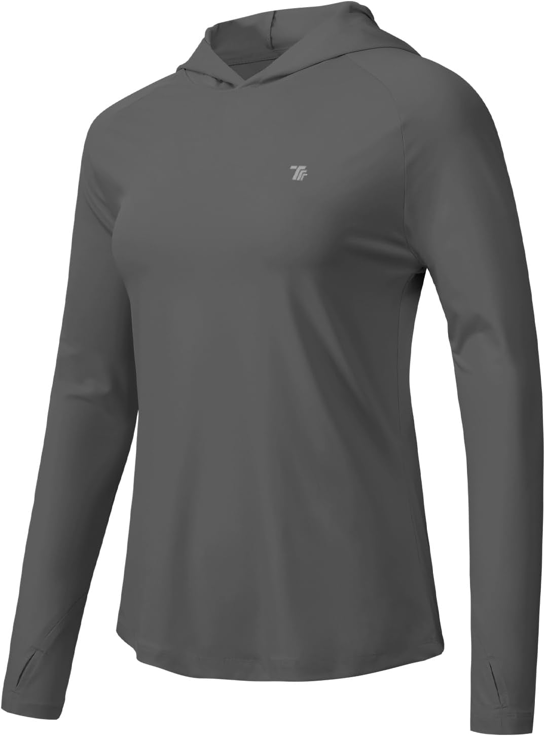 Lightweight Women's UPF 50+ Sun Protection Hoodie - Long Sleeve UV Fishing & Hiking Shirt