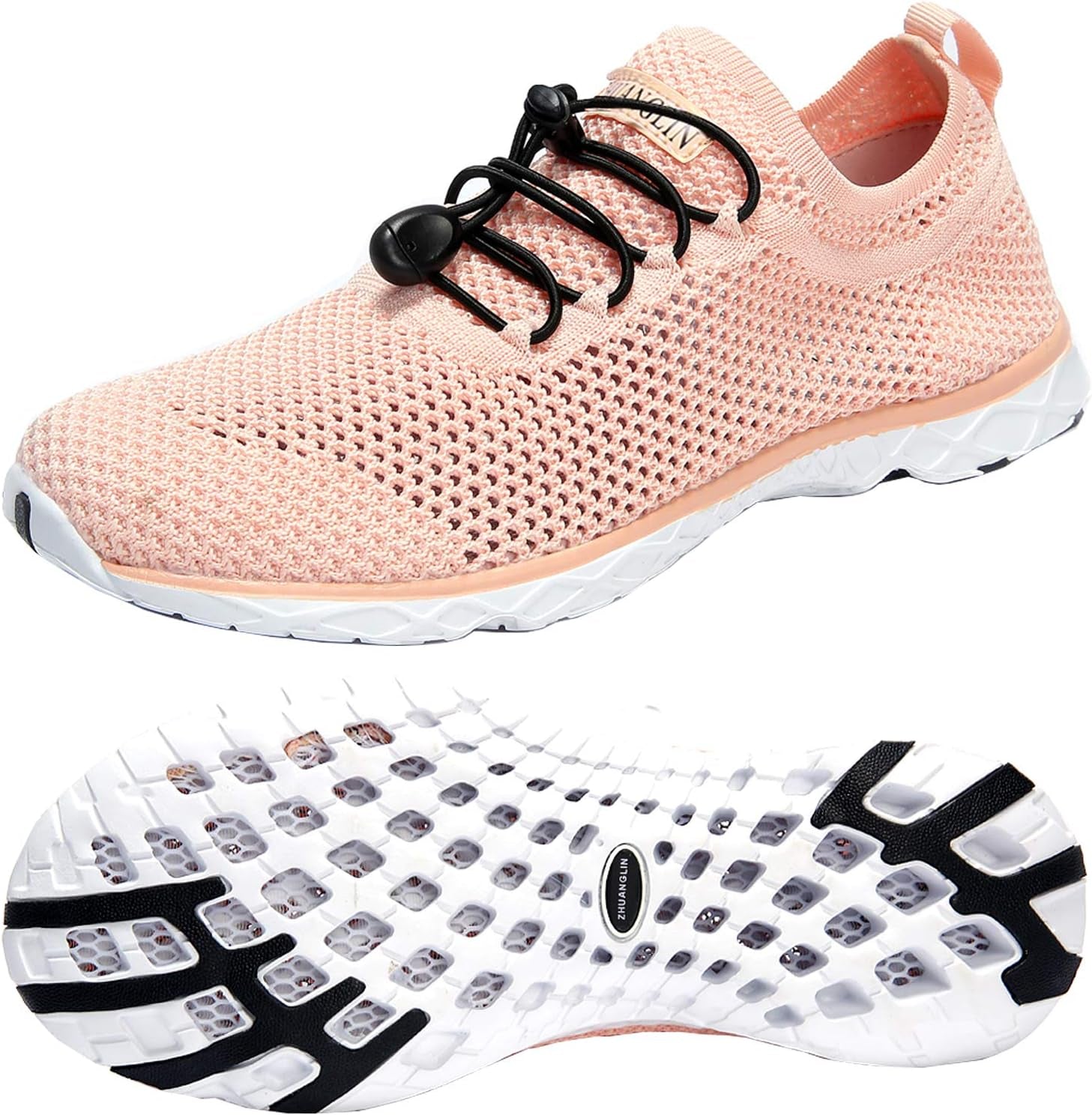 Quick-Dry Aqua Water Shoes for Women - 3-Second Drainage & All-Terrain Versatility for Swimming, Hiking, and Yoga