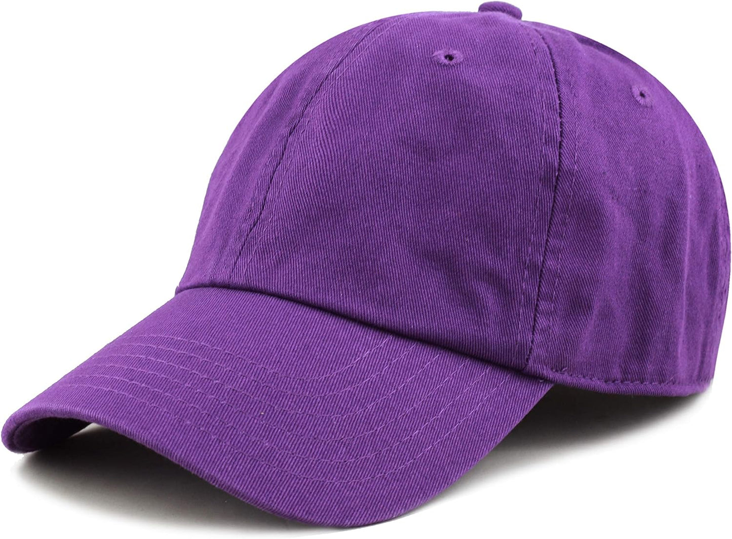 Stylish Baseball Dad Hat for Men & Women - Washed Cotton & Denim, UPF 50+ Cap for Running & Golf
