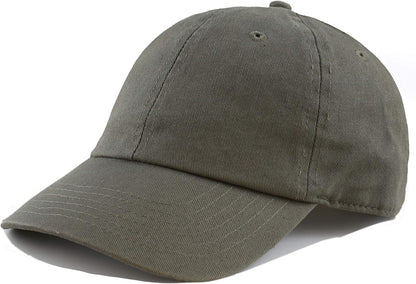 Stylish Baseball Dad Hat for Men & Women - Washed Cotton & Denim, UPF 50+ Cap for Running & Golf