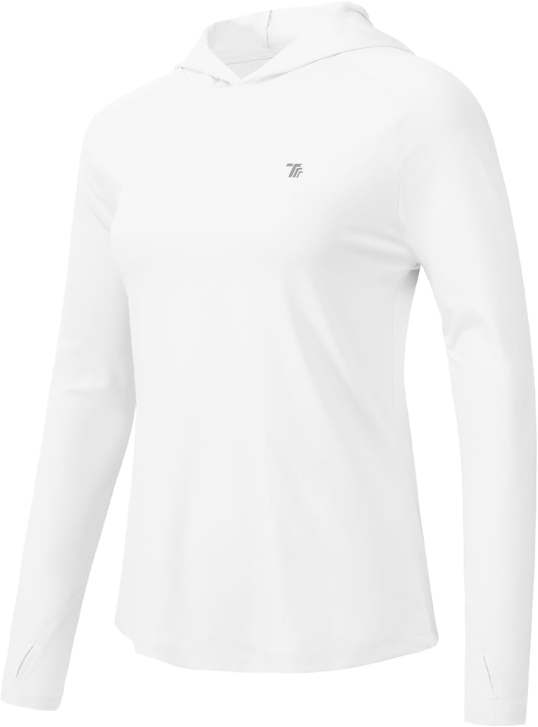 Lightweight Women's UPF 50+ Sun Protection Hoodie - Long Sleeve UV Fishing & Hiking Shirt