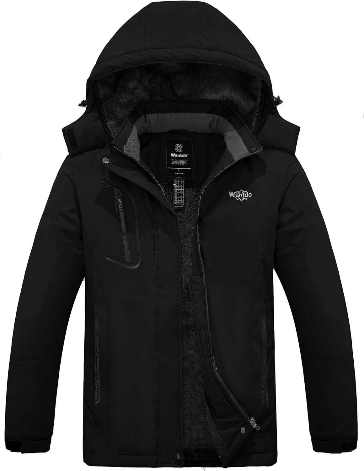 Women's Waterproof Ski Jacket - Windproof & Warm Hooded Winter Coat