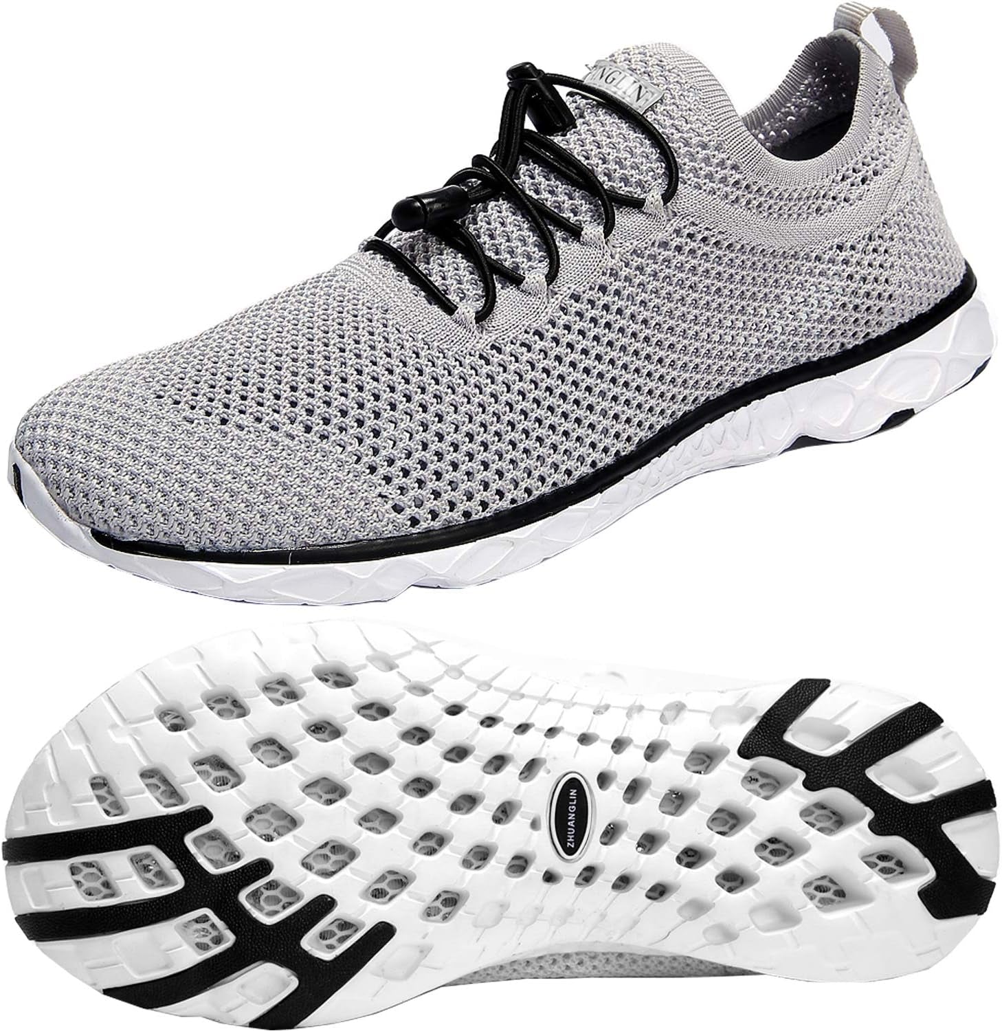 Quick-Dry Aqua Water Shoes for Women - 3-Second Drainage & All-Terrain Versatility for Swimming, Hiking, and Yoga